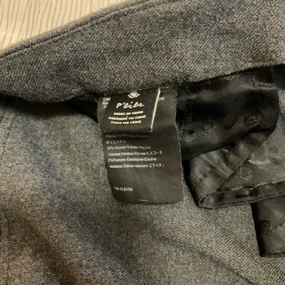 Scotch & Soda Zipper Front Tuxedo Stripe Trouser Pants XS Petite Office - Picture 6 of 8